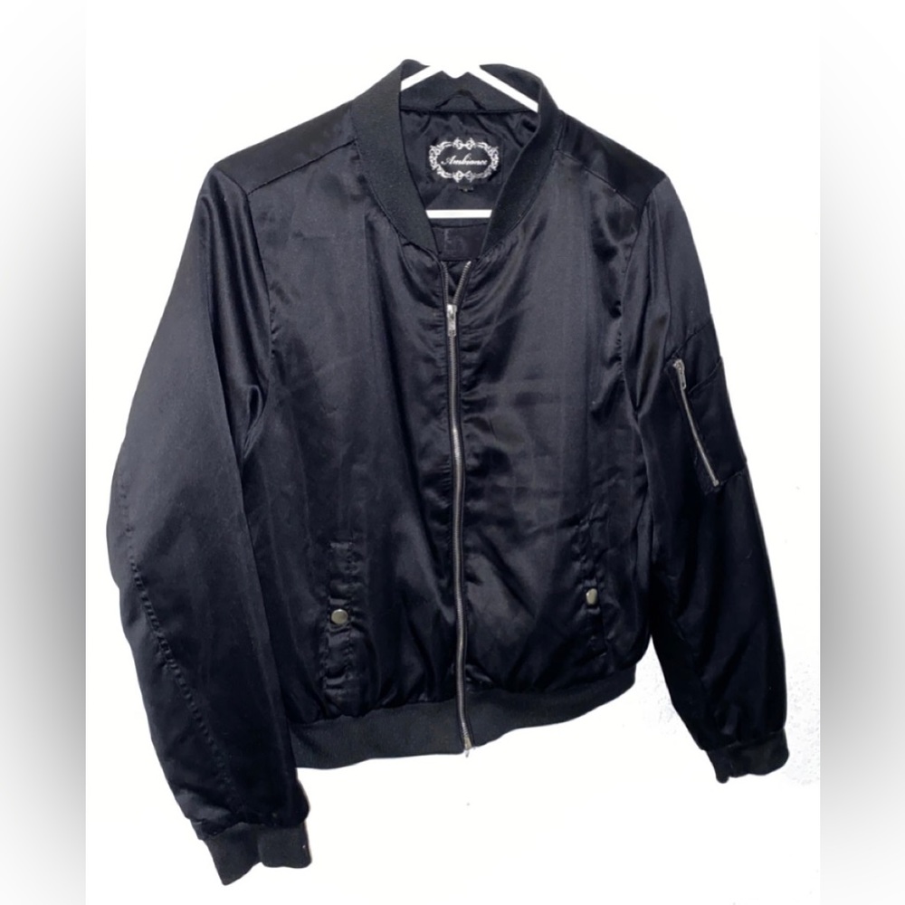 Ambiance Womens Black Jacket